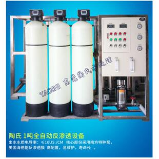 供应1000升/H反渗透工业超纯水设备化工行业用去离子水设备