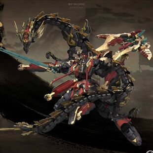 【广东省内现货】铭匠传SUNDAY始皇帝嬴政 国创机甲 拼装模型