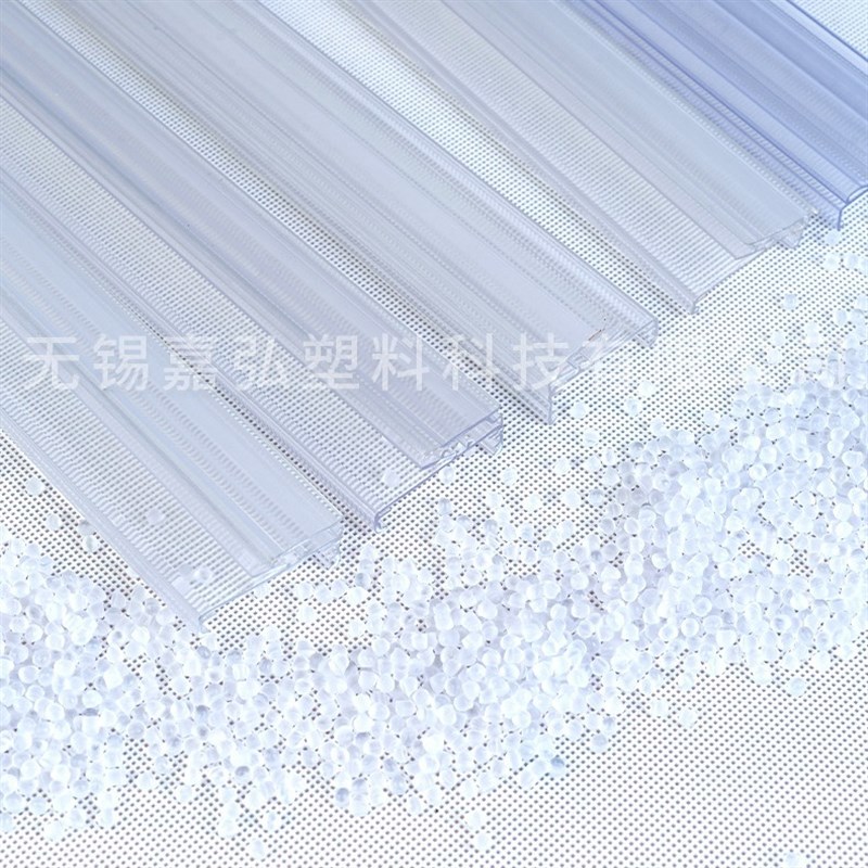 厂家直供PVC粒料NB802系列 超市货架标签条玻璃沐浴房门挡水条