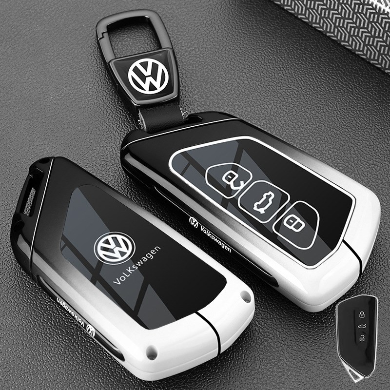 适用于2024新款大众途观LPro钥匙套17-24款途观L/pro汽车金属扣壳