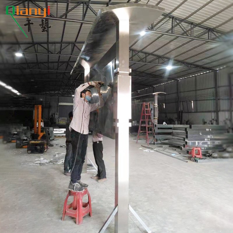 厂家加工不锈钢宣传栏学校橱窗阅报栏 企业信息公告栏广告牌户外