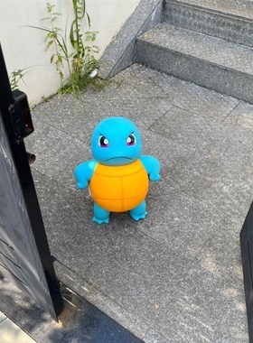 杰尼龟生气送礼潮玩家居摆件饰品儿童卡通房间可爱