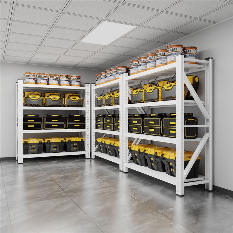 仓储货架储物架重型铁架置物家用多层加厚超市快递车库储物收纳架