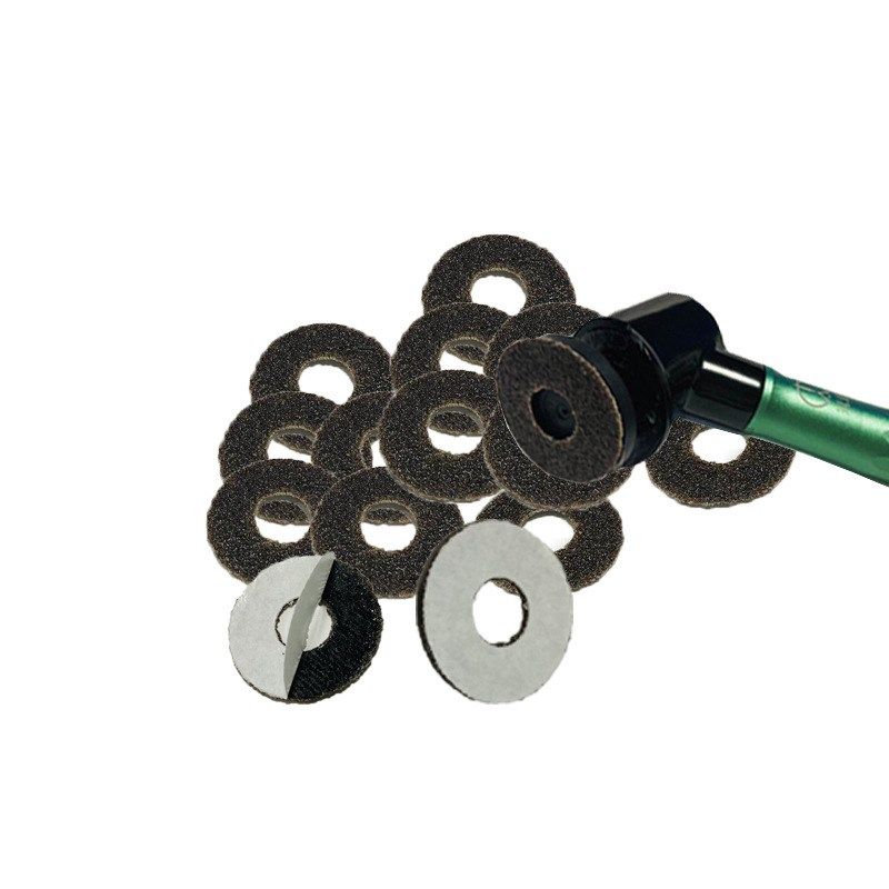 背胶砂纸片 用于45度90度弯头打磨机30mm直径模具打磨 抛光砂纸片