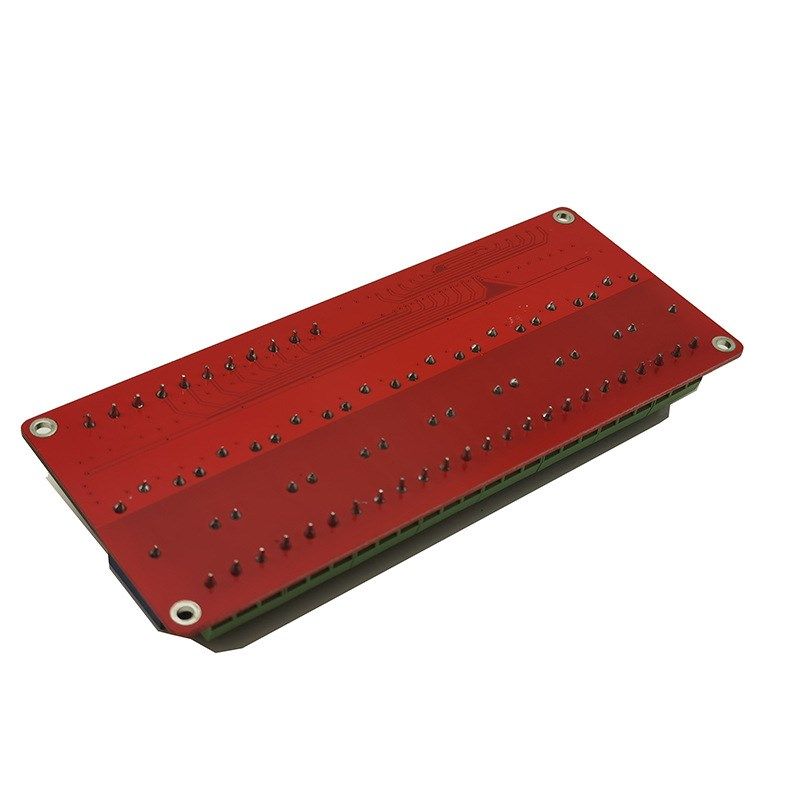 8路继电器模块/双向光耦/高/电平触发/双PCB/双端子/5V /12V/24V