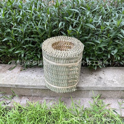 篱笆栅竹编墙网园艺种植围栏达圈养小动物竹青纯手工编织结实耐用