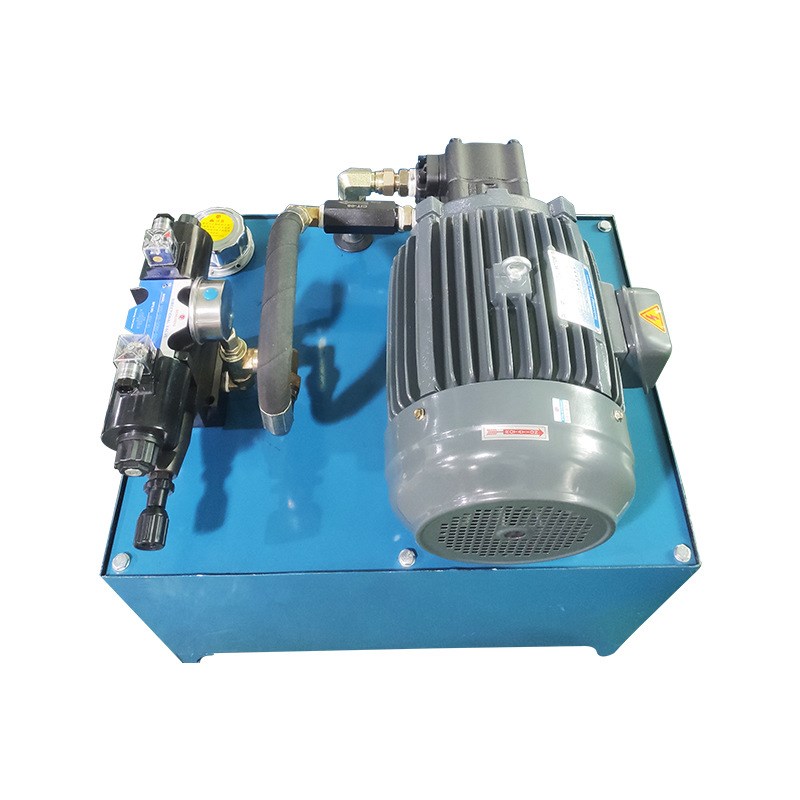 油压压力机液压系统 高压叶片泵液压站 3.75KW油箱80L 生产