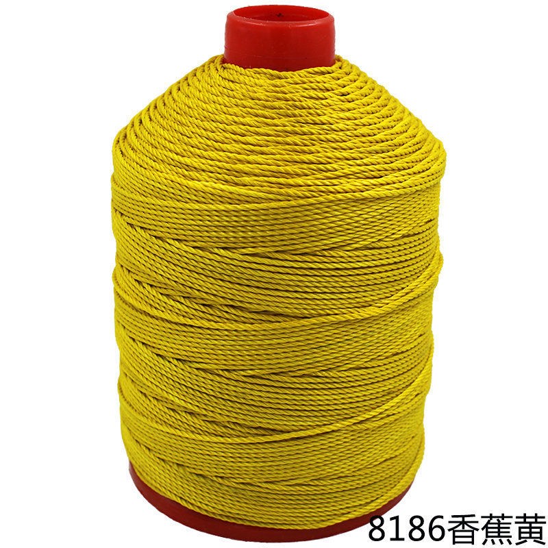 供应加粗尼龙线2毫米编织线粗线涤纶高强线亮光线绳绳艺