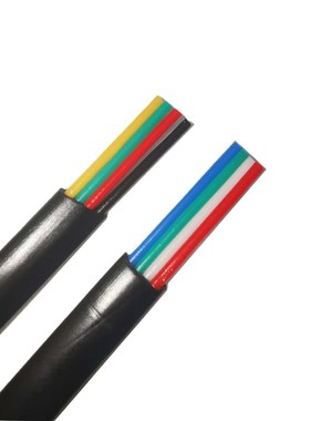 嘉顺电线源头工厂现货RJ12纯铜4P4C4芯电话线