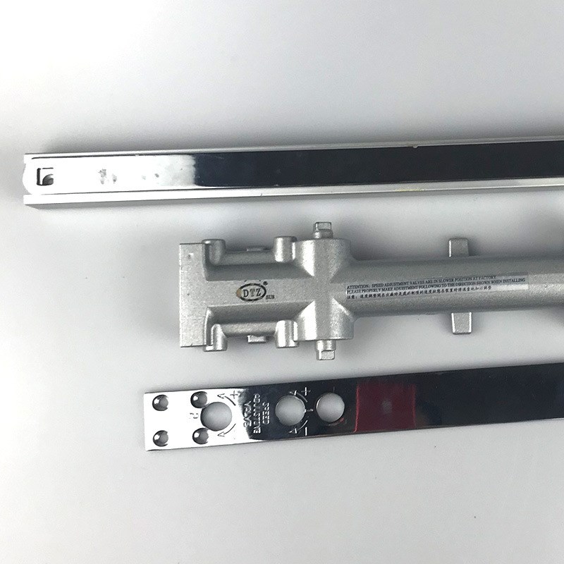 隐藏式自动液压缓冲闭门器90度定位平开门楼梯门防火门暗藏闭门器