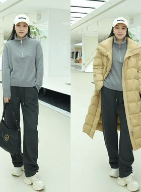 【然姐como_on】100羊毛开衫女士气质休闲简约百搭针织衫BN952