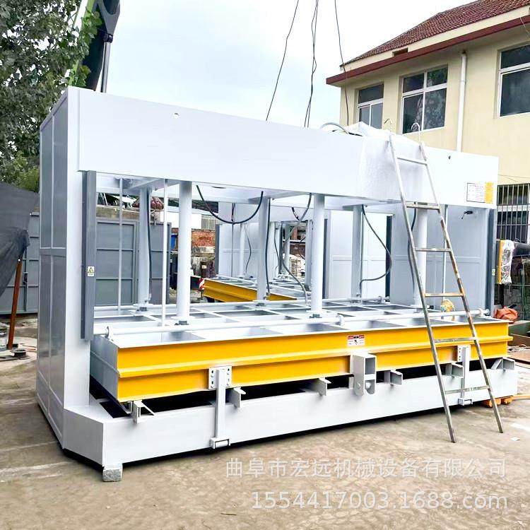 全自动冷压机木工机械复合压板机 铝木门橱柜门保温板通用液压机