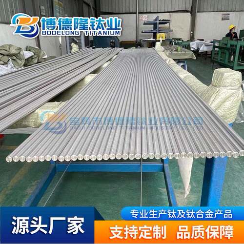 纯TA1钛棒GR1纯钛圆棒实心钛杆可定切割99.6%钛含量工业品