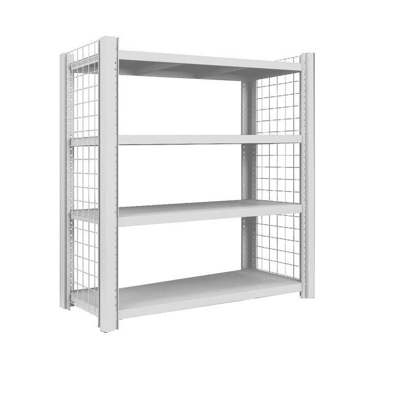 带轮可移动货架置物架多层货柜展示架铁架子推拉可调节带网格挡架