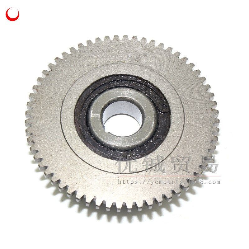 新款GY6-125超越离合器 助力车150cc整体式启动盘超越离合器总成