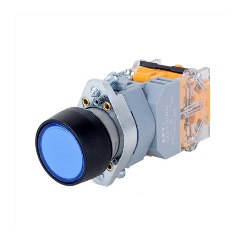 苏州APT/上海二工按钮平头带灯按钮LA39-A1-20D/r22