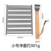 现货可拆卸不锈钢烤肠架可滚动热狗架烧烤架烤具Sausage Roll