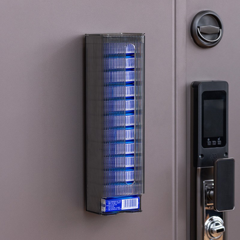 玄关入户门壁挂餐巾纸收纳架置物架焕琦手帕纸收纳盒迷你小包薇妍