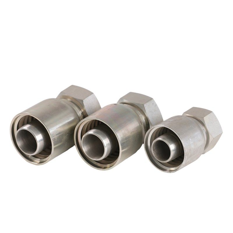 10411RW卡套扣压接头一体式液压胶管软管接头 自封油管快速接头