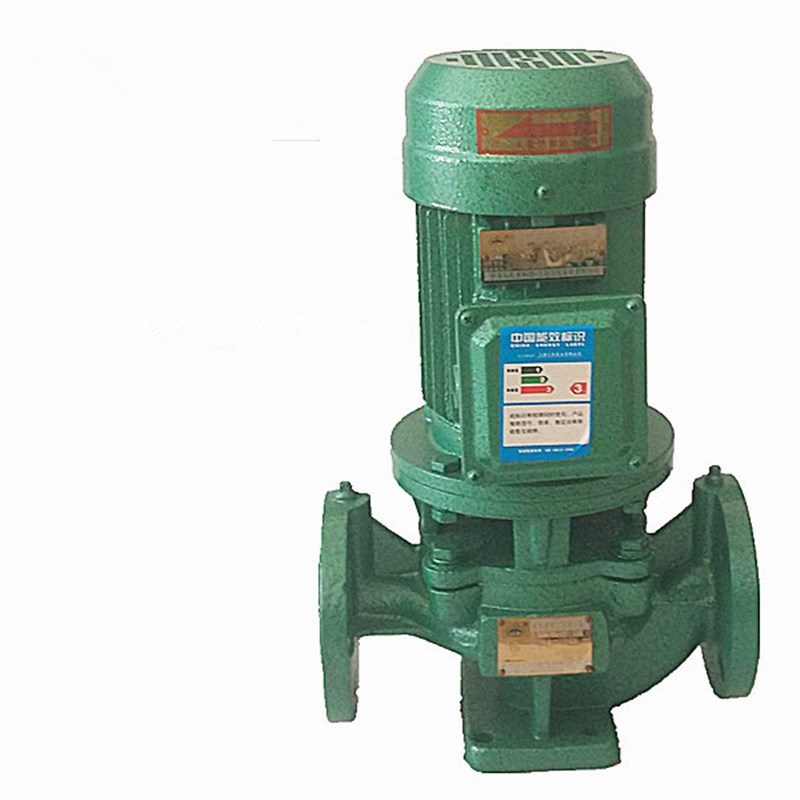 3KW2寸立式管道离心泵IRG50-160三相380V热水增压泵循环泵变频泵