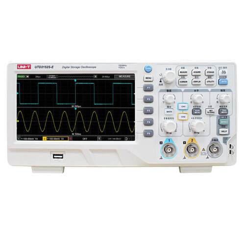 优利德双综示波器UTD2152S-E两路150M数字示波器UTD2102CEX 100M
