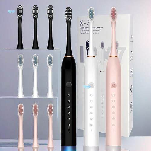 Sonic Electric Toothbrush With 6 Modes And Smart Timer牙刷