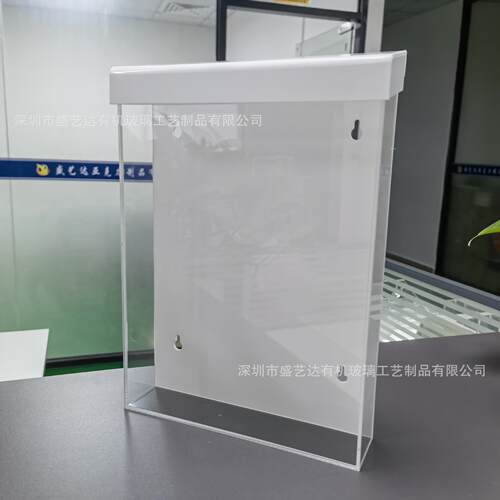 厂家直供防水亚克力壁挂式户外宣传册资料收纳架商店展示架A4