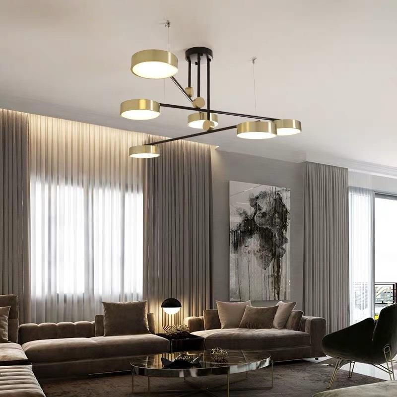 2024新款北欧客厅灯具后现代简约设计师造型灯饰极简卧室餐厅吊灯