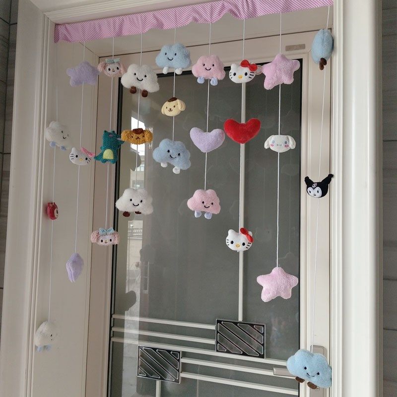 朵朵星空可爱女孩房门帘系列公主装饰女生卧室萌系温馨装饰帘,居家布艺,定制窗帘,淘宝优惠券,粉丝福利购,淘宝优惠卷