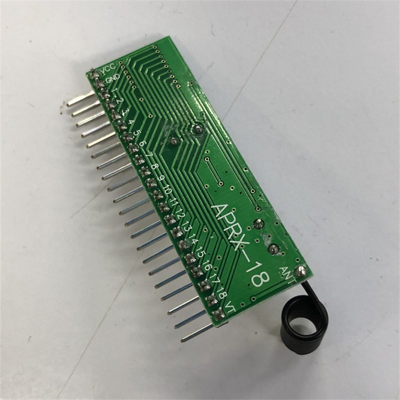 学习型十六路超外差带解码无线接收头模块16通道安防收发模组套件