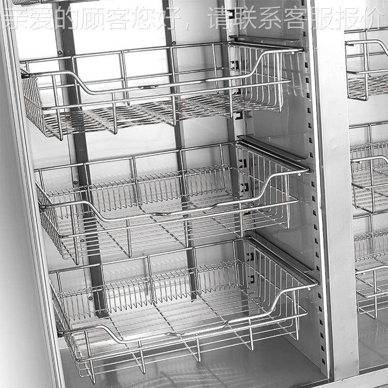 商用大型消推车毒柜 环容量PDF双开门高大温热风循工程消毒柜