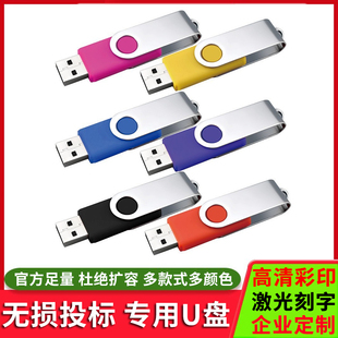 招标U盘1G2G4G电子标书小容量优盘128M256MB512M企业定制LOGO刻字