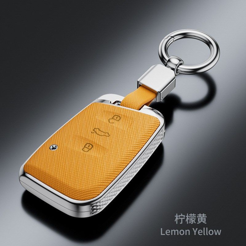 适用于大众速腾途观L朗逸桑塔纳宝来探岳帕萨特十字纹时尚钥匙套