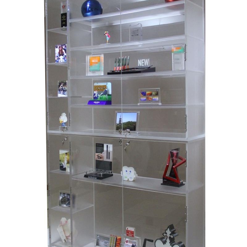 亚克力酒柜相框摆台工艺品艺术品摆件模型有机玻璃样品精品展示柜