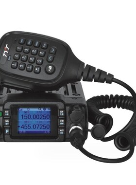 TYT特易通TH-8600迷你车载25W电台对讲机UV双段调频IP67防水车台