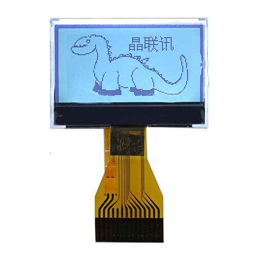 12864G-29001-BN 1.3寸12864点阵 FPC插接式液晶模块 12864液晶屏