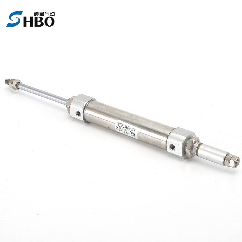 行程可调气缸小型CDJ2B10/CDJ2B16*20/30/40/50/75/100-30/50-XC8