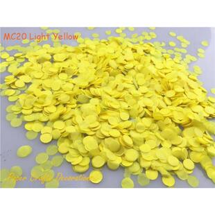 1cm气球纸屑气球填充五彩圆形亮片碎紙屑散装1kg气球贝町confetti
