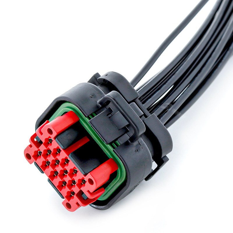 776273-1 汽车线束接插件防水连接器14芯amp型ECU母端插拔式插座