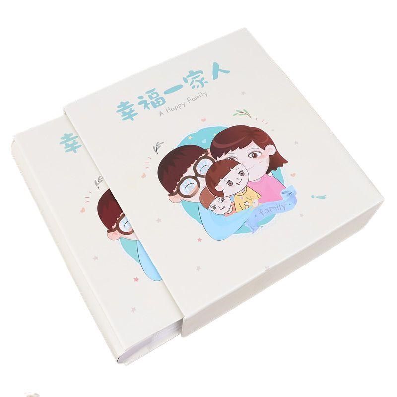 过塑5寸6寸400张竖版相册本混合7寸8寸影集纪念册大容量家庭相册