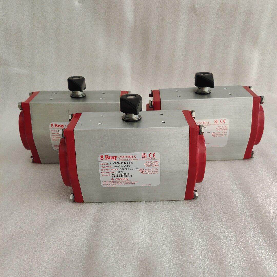 BRAY博雷阀门 S92-0830气动执行器 BRAY执行机构 美国博雷阀门