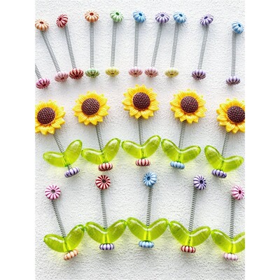 花朵弹簧底座摇摇乐向日