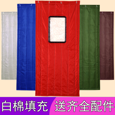 加厚棉门帘冬季保暖防风
