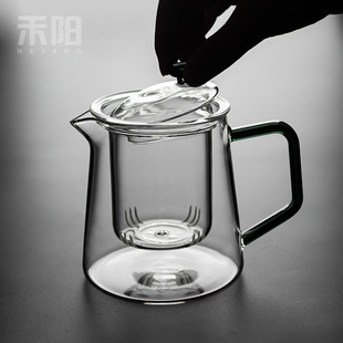 泡茶器煮花茶养生 玻璃茶壶耐热泡茶壶n过滤耐高温煮茶壶水壶套装