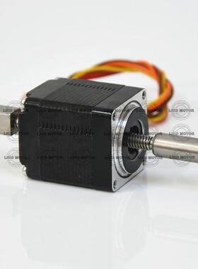 28贯通式丝杆电机|非标定制|丝杆80|28BYGH34-0754A-GT80