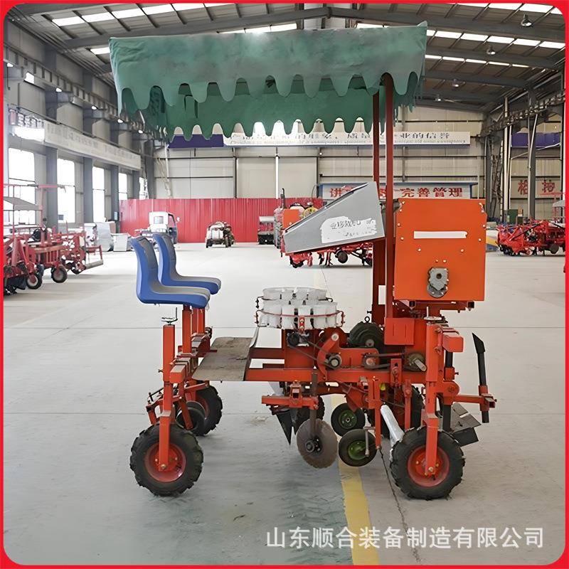 蔬菜移栽机操作简单玉米蔬菜栽苗机多功能全自动秧苗移栽机