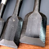 原装 小山金属追入凿子平凿平铲万用凿贴钢木工V扁铲安来白纸钢