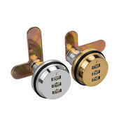 锁文件双开柜转舌锁芯 锁衣柜门橱柜锁办公抽屉密码 鞋 柜对开门密码