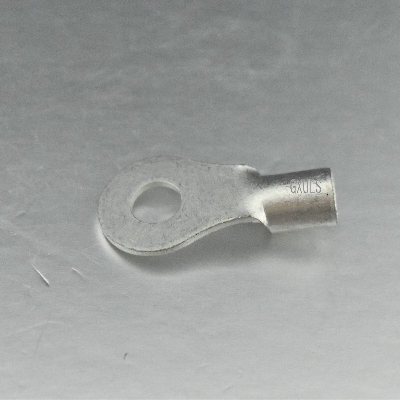 RNB8-4L紫铜冷压接线端子4.3螺丝孔径J6-10平方电线圆形线耳接头