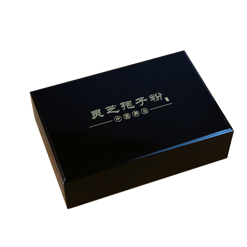 灵芝孢子粉f包装盒木盒礼品盒空盒包装瓶礼盒定制小批量定做